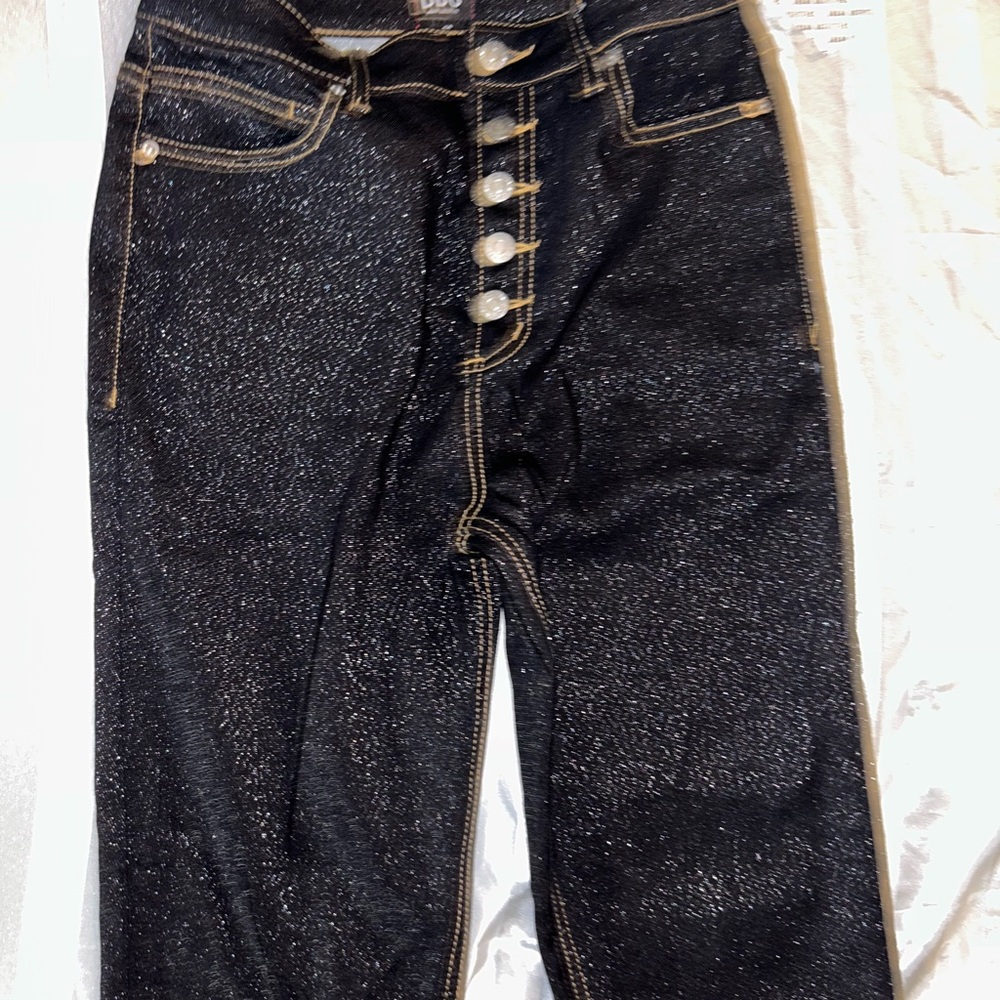BDG URBAN OUTFITTERS GRUNGE SHINY JEANS 90s